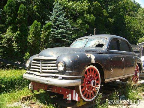 Masina Anei Pauker devenita drezina